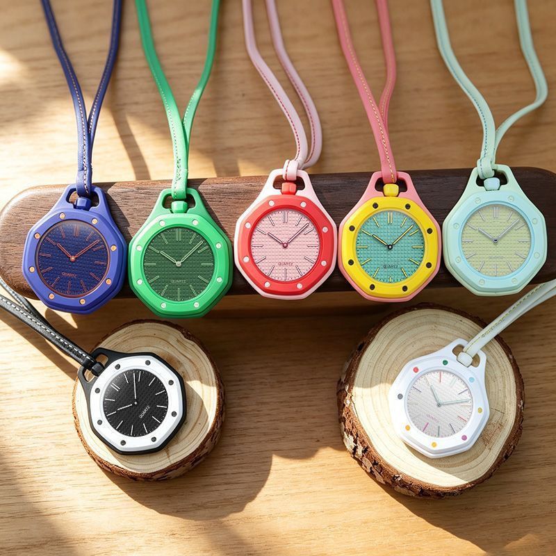 Swatch x AP Royal Pop Pink Dial Pink Leather Strap Watch for Women - Otto Rosso