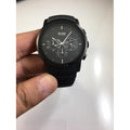 Hugo Boss Modern Black Dial Black Rubber Strap Watch for Men - 1512639