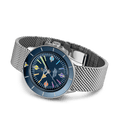 Breitling Superocean Heritage '57 Special Edition II Blue Dial Silver Mesh Bracelet Watch for Men - A103702A1C1A1