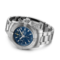 Breitling Avenger Chronograph 45mm Blue Dial Silver Steel Strap Watch for Men - A13317101C1A1