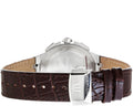 Maurice Lacroix Aikon Chronograph White Dial Brown Leather Strap Watch For Men - AI1018-PVY11-132-1