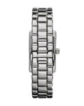 Emporio Armani White Dial Silver Stainless Steel Watch For Women - AR0146