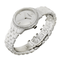 Emporio Armani Ceramic White Dial White Ceramic Bracelet Watch For Women - AR1477