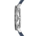 Emporio Armani Analog Quartz Blue Dial Blue Leather Strap Watch For Men - AR1647