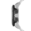 Emporio Armani Bracelet Collection Black Dial Silver Steel Strap Watch For Men - AR5970