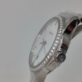Gucci G Timeless Mother of Pearl White Dial Silver Steel Strap Watch For Women - YA126444
