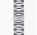 Tissot Gentleman Powermatic 80 Silicium Black Dial Silver Steel Strap Watch For Men - T127.407.11.051.00