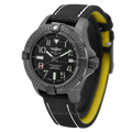Breitling Avenger Automatic 45 Seawolf Night Mission Black Dial Black Nylon Strap Watch for Men - V17319101B1X1