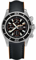 Breitling Superocean Chronograph II Black Dial 44mm Automatic Mens Watch - A1334102/BA85