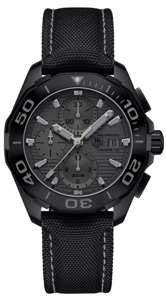 Tag Heuer Aquaracer Titanium Grey Dial Watch for Men - CAY218B.FC6370