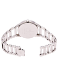 Calvin Klein Stately Black Dial Silver Steel Strap Watch for Women - K3G23121