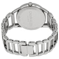 Calvin Klein Stately White Dial Silver Steel Strap Watch for Women - K3G23126
