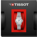 Tissot T Classic Carson Premium Automatic Lady Silver Dial Silver Steel Strap Watch for Women - T122.207.11.033.00