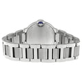 Cartier Ballon Bleu de Cartier Diamonds Silver Dial Silver Steel Strap Watch for Women - WE902073