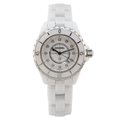 Chanel J12 Diamonds Ceramic White Dial White Steel Strap Watch for Women - J12 H1628