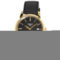 Tissot T Classic Dream Black Dial Black Leather Strap Watch for Men - T033.410.36.051.01
