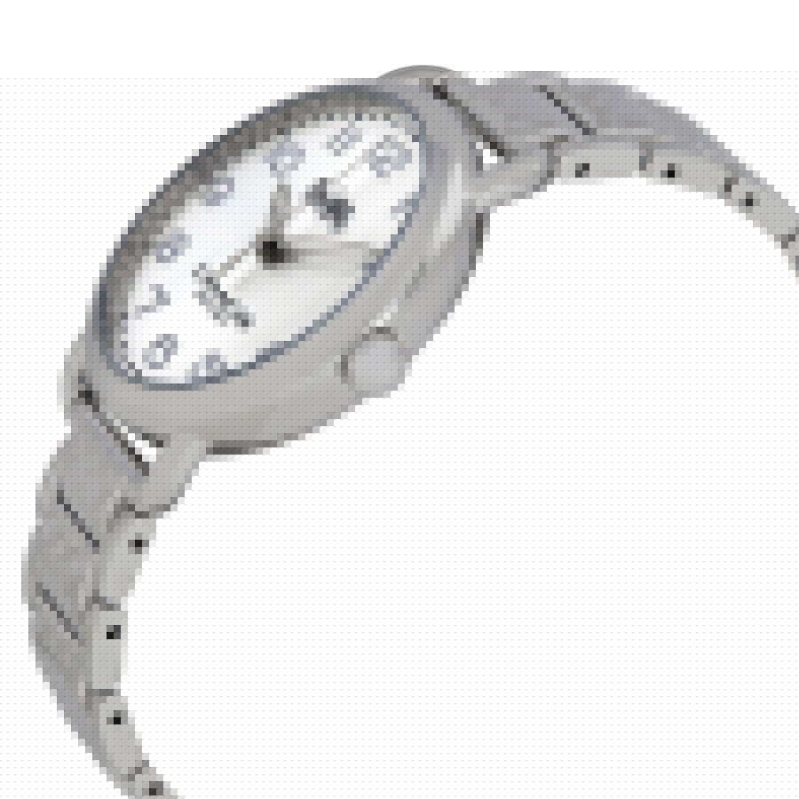 Coach Delancey White Dial Silver Steel Strap Watch for Women - 14502495