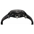 Versace Palazzo Empire Black Dial Black Leather Strap Watch for Men - VERD00218