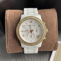 Michael Kors Runway White Dial White Steel Strap Watch for Women - MK5237
