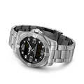 Breitling Aerospace Evo Black Dial Silver Steel Strap Watch for Men - E79363101B1E1