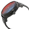 Diesel Mr Daddy 2.0 Chronograph Black Dial Black Steel Strap Watch For Men - DZ7395