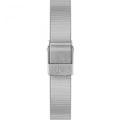 Daniel Wellington Quadro Studio White Dial Silver Mesh Bracelet Watch For Women - DW00100521