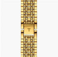Tissot T Classic Everytime Medium Gold Dial Gold Mesh Bracelet Watch For Men - T109.410.33.021.00