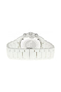 Emporio Armani Ceramic Chronograph White Dial White Ceramic Strap Watch For Men - AR1424