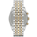 Emporio Armani Tazio Chronograph Blue Dial Two Tone Stainless Steel Watch For Men - AR6088