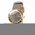 Marc Jacobs Amy Grey Dial Grey Leather Strap Watch for Women - MBM1287