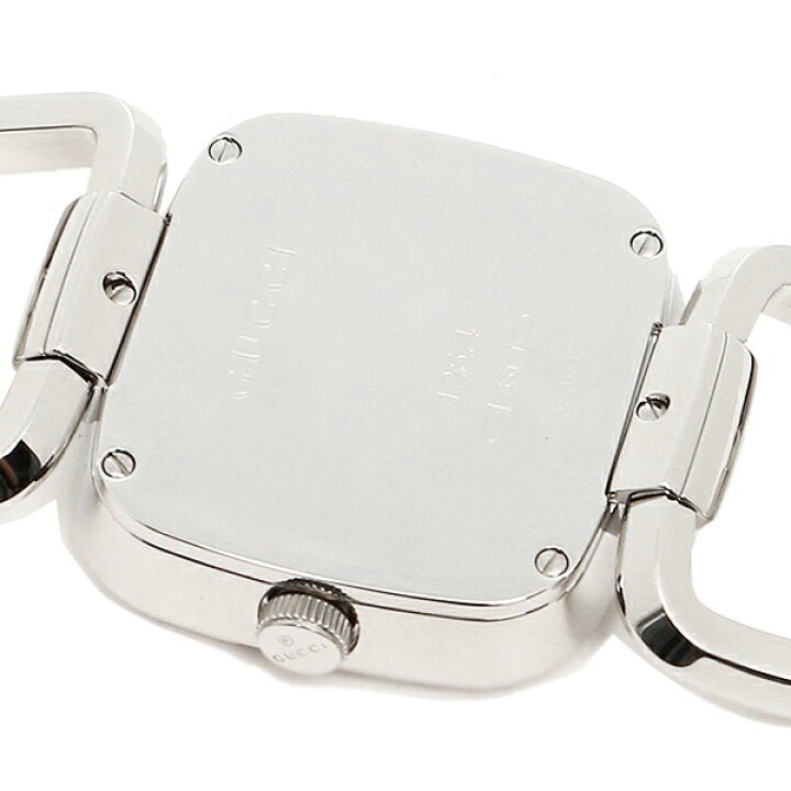 Gucci G-Class Mother of Pearl Dial Silver Steel Strap Watch For Women - YA125404