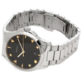 Gucci G Timeless Black Dial Silver Steel Strap Watch For Women - YA1264029