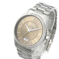 Gucci G Timeless Automatic Brown Dial Silver Steel Strap Watch For Women - YA126431A