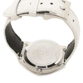 Gucci G-Timeless Mother of Pearl White Dial White Leather Strap Watch For Women - YA126597