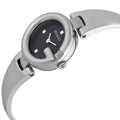 Gucci Guccisima Quartz Black Dial Silver Steel Strap Watch For Women - YA134501