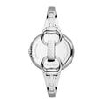 Gucci Guccissima Diamonds Mother of Pearl Dial Silver Steel Strap Watch For Women - YA134303