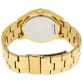 Guess Bedazzle Diamonds Gold Dial Gold Steel Strap Watch For Women - W1097L2