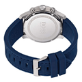 Hugo Boss Professional Chronograph Blue Dial Blue Silicone Strap Watch for Men - 1513526