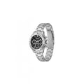 Hugo Boss Novia Black Dial Silver Steel Strap Watch for Women - 1502614