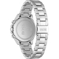 Hugo Boss Novia Black Dial Silver Steel Strap Watch for Women - 1502614
