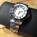 Marc Jacobs Rivera White Dial Silver Steel Strap Watch for Women - MBM3136