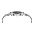 Salvatore Ferragamo Sapphire Chrono Black Dial Silver Steel Strap Watch for Men - SFME00321