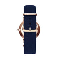 Daniel Wellington Classic Bayswater Black Dial Black NATO Strap Watch For Women - DW00100281
