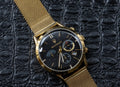 Maserati Ricordo Chronograph Black Dial Stainless Steel Mesh Bracelet Watch For Men - R8873633003