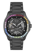 Philipp Plein High-Conic Automatic Black Dial Black Stainless Steel Strap Watch For Men - PWRAA0823