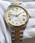 Tissot Ballade Powermatic 80 Cosc Silver Dial Two Tone Steel Strap Watch for Men - T156.408.22.033.00