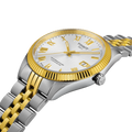Tissot Ballade Powermatic 80 Cosc Silver Dial Two Tone Steel Strap Watch for Men - T156.408.22.033.00