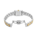 Emporio Armani Genni Crystals Silver Dial Two Tone Steel Strap Watch for Women - AR11704