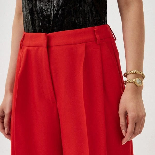 Just Cavalli Twined Mother of Pearl Dial Gold Steel Strap Watch for Women - JC1L305M0025