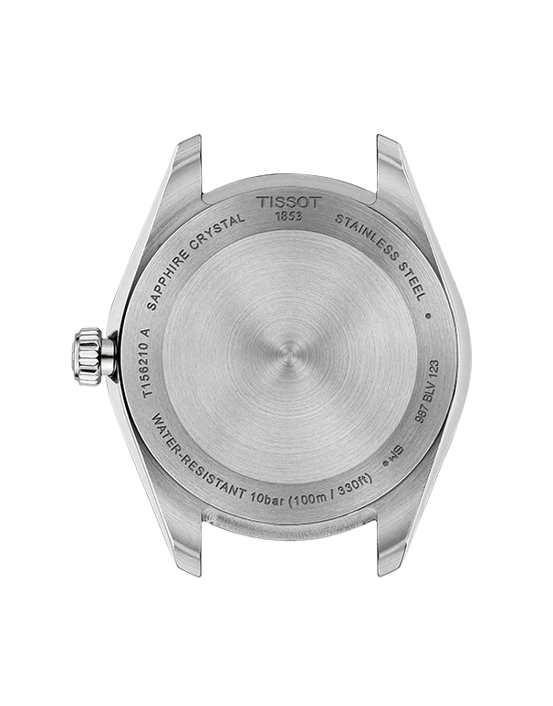 Tissot Ballade Quartz Silver Dial Two Tone Steel Strap Watch for Women - T156.210.22.031.00